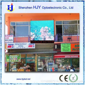 P10 outdoor wall mounted led display